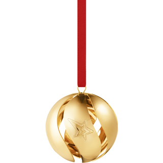 Georg Jensen 2021 Juleophæng Kugle - Guld