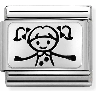 Nomination Classic - Composable Classic - Girl - 330109/49 - silber