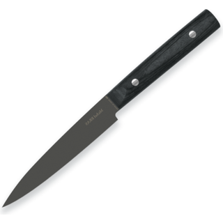 KAI Michel Bras Quotidien Allzweckmesser No.2 - AUS8A-Stahl - Griff Pakkaholz - Schwarz,Silber