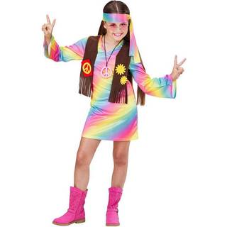 Hippie pige kostume