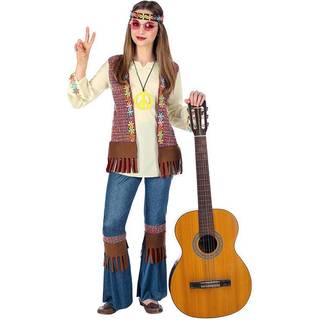 Hippie pige kostume
