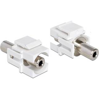 DELOCK Keystone Modul Klinke 3,5mm Bu/Bu