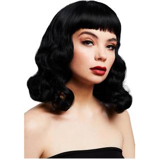 Damen Perücke Bettie Schwarz