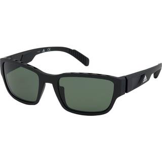 Adidas SP0007 Polarized 02R 57 Solbriller Mænd Black - Matte Black - 57mm