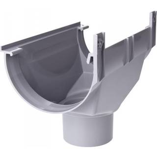 Plastmo ekspansionstudstykke, PVC, grå - nr. 12/Ø75 mm