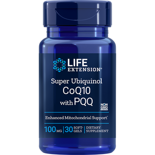 Super Ubiquinol CoQ10 med PQQ, 100 mg - 30 softgels