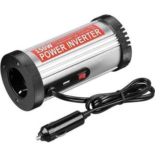 12V - 230V~ Power Inverter, Schuko + USB, 150W