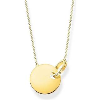 Thomas Sabo Halskette - Together Coin mir Ring - KE1947-413-39-L45V - gold