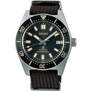 Seiko Prospex First Japanese Diver’s Re-interpretation Automatic Black Dial Nylon Strap Men's Watch SPB239J1