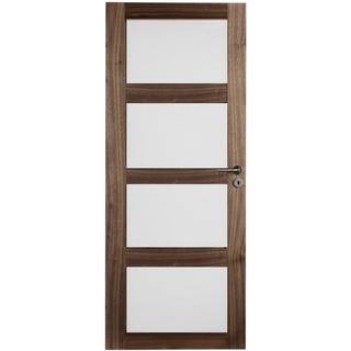 Massiv Swedoor, Unique GW04L, Valnød, Advance-line, 82,5 X 204 - M9X21
