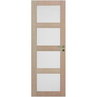 Massiv Swedoor, Unique GW04L, Hvidpigmenteret eg, Advance-line, 92,5 X 204 - M10X21