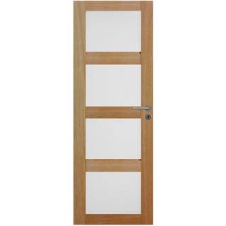 Massiv Swedoor, Unique GW04L, Lakeret eg, Advance-line, 72,5 X 204 - M8X21