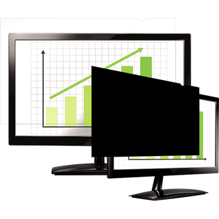 Fellowes Privascreen Blackout Privacy Filter til 23 """" Widescreen Flat Panel Monitor 16: 9 Aspect Ratio