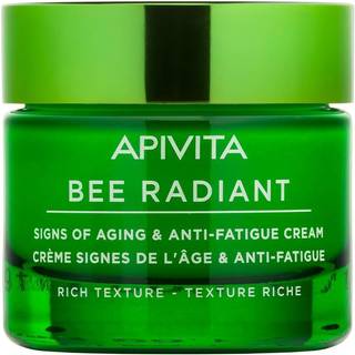 Apivita Bee Radiant Cream - Rich Texture Ekstranærende fugtighedscreme med anti-aldring og opstrammende effekt 50 ml - 50 ml