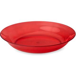 Plasttallerken Primus CampFire Plate Lightweight Barn Red, 21.5 cm