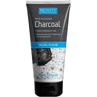 Beauty Formulas Charcoal Ansigtsskrub med aktivt kul 150 ml - 150 ml