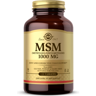 Solgar - MSM 1000 mg, 120 tabletter