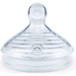 Nuk Nature Sense, Flaskesut - 2-pak, M 0-6 Mdr.