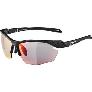 Sunglasses Alpina Twist Five HR QVM+ Black Matt/Rainbow Mirror