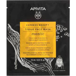 Apivita Express Beauty Lifting Tissue Face Mask Mastic Løftende stofmaske 15 ml - 15 ml