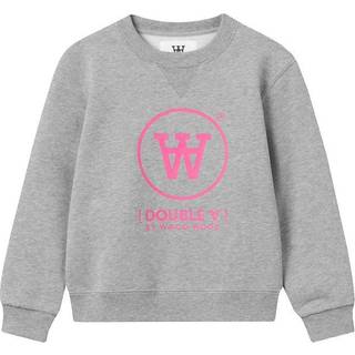 Wood Wood Sweatshirt Rod Grey Melange