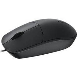 RAPOO N100 - Mus - Optisk - 3 knapper - Sort