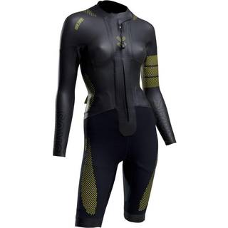 Colting Wetsuits Women's Swimrun Wetsuit Sr03 Black/Yellow, L