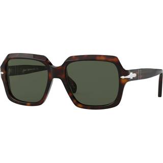 Persol Unisex PO0581S 24/31 Solbriller Acetat Skildpadde Grøn Firkantet Normal