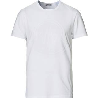 Moncler White Logo T-Shirt - S