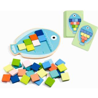 Djeco puslespil Mosaikfisk