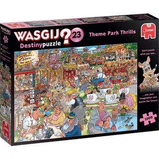 SÆRTILBUD Puslespil "Wasgij Destiny 23, Theme Park Thrills" 1000 Brikker