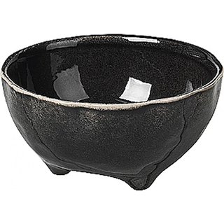 Broste Copenhagen Nordic Coal skål på fod Ø11 cm
