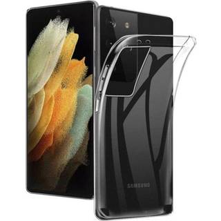 Silikone cover gennemsigtig Samsung Galaxy S21 Ultra