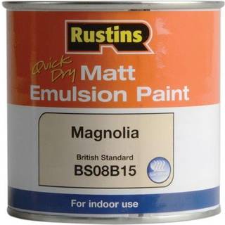 Rustins hurtigtørrende mat emulsionmaling Magnolia 250 ml