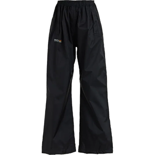 Regatta Regatta Black Kids Pack It Waterproof Overtrousers