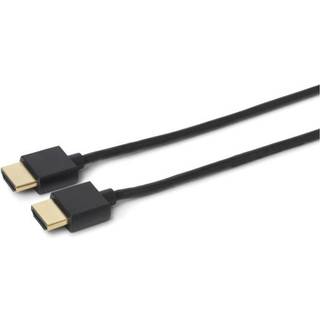 MicroConnect Ultra Slim 4K HDMI kabel, 3m, sort