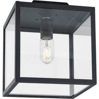 Norlys Lofoten loftlampe, 23x23 cm, E27, IP44, sort
