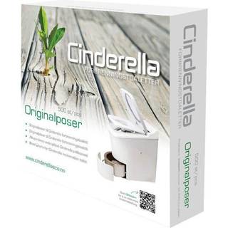 Cinderella 100820 Papirpose til forbrændingstoilet, 500 stk