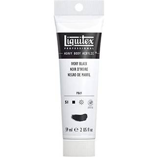 Liquitex Heavy Body akrylmaling 59 ml – 244 Ivory black