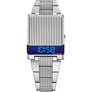 Bulova Computron 96C139 - Herre - 31 mm - Digitalt - Quartz - Mineralglas