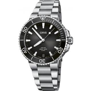 ORIS Aquis Date Cal. 400 41,5mm 01-400-7769-4154-07-8-22-09PEB - Herre - 42 mm - Analog - Automatisk - Safirglas