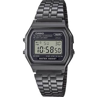Vintage A158WETB-1AEF Digitalur, Black, 34 mm