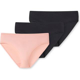 Schiesser 3-pak Cotton Essentials Tai - Pink/Black - 42 * Kampagne *