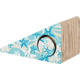 Trixie Scratching ramp 2 pieces cardboard catnip 44 × 23 × 21 cm turquoise