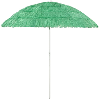 Hawaii-strandparasol 180 cm hvid