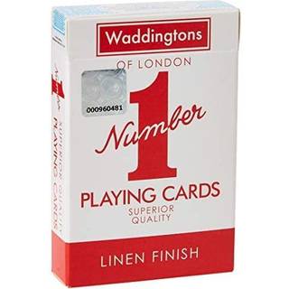 Winning Moves Original' Classic Red and Blue Packs Waddingtons Number 1 Playing Cards