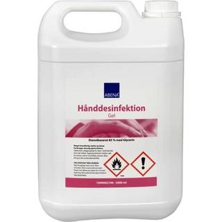Hånddesinfektion Gel i dunk 85% ethanol 5 liter