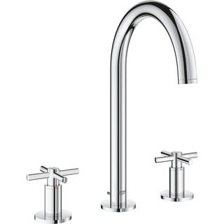 Grohe Atrio håndv 3hL,m.bundve 3-hulsbatteri, overdel 1/2'', 90°