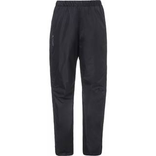 Vaude Women's Fluid Full-Zip Pants Regnbukser Damer størrelse 38 farve sort