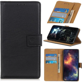 Wallet Stand Mobiltelefon Taske til Xiaomi Mi 10/10 Pro - Sort